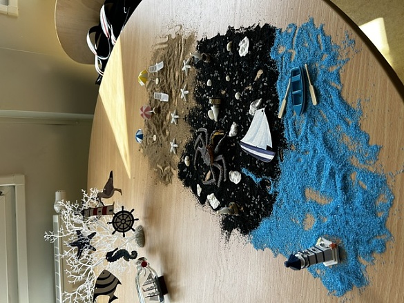 Legebild Meeresboden